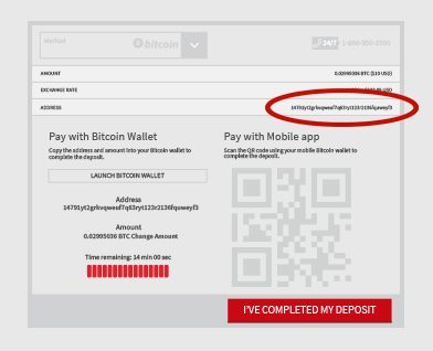 how to withdraw from bovada using bitcoin