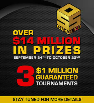 Three $1 Million Guaranteed Tourneys Highlight Americas Cardroom’s $14 Million OSS Cub3d