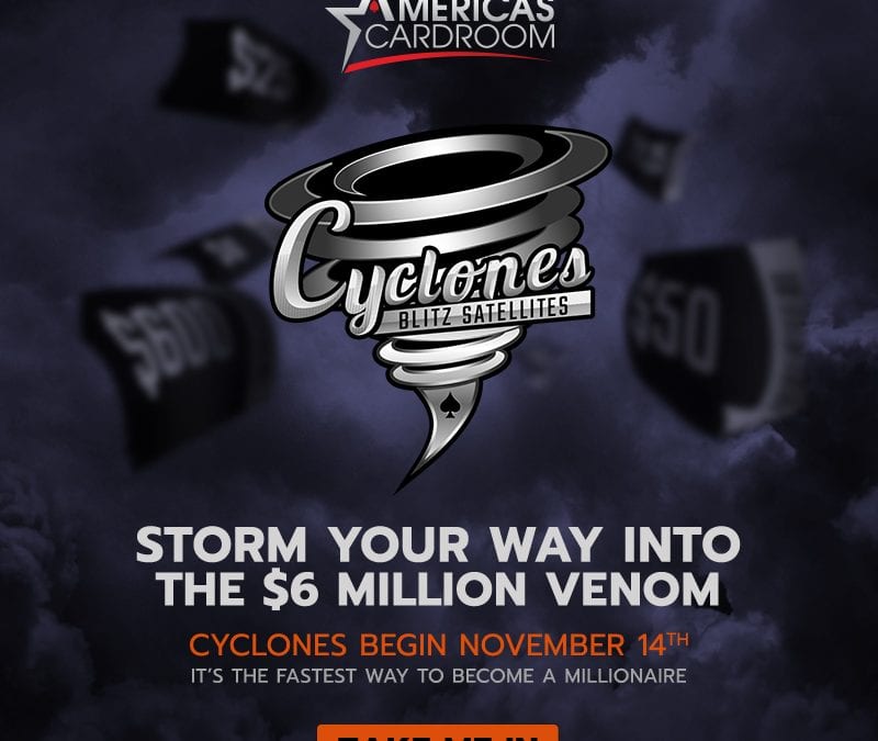 Americas Cardroom gives Venom access a twist with Cyclones