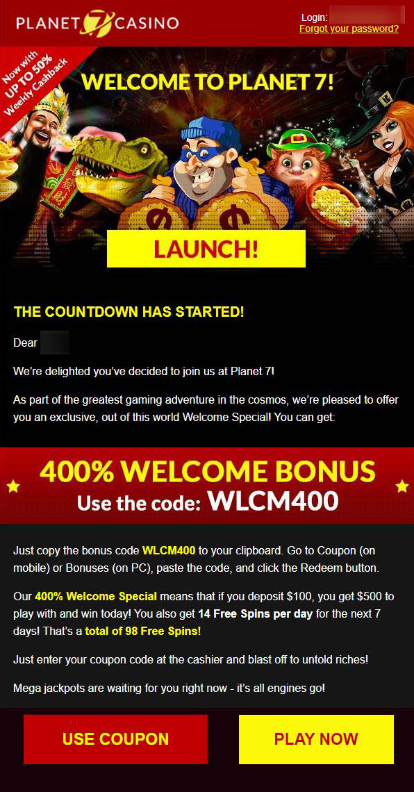 planet 7 casino300 no deposit bonus codes